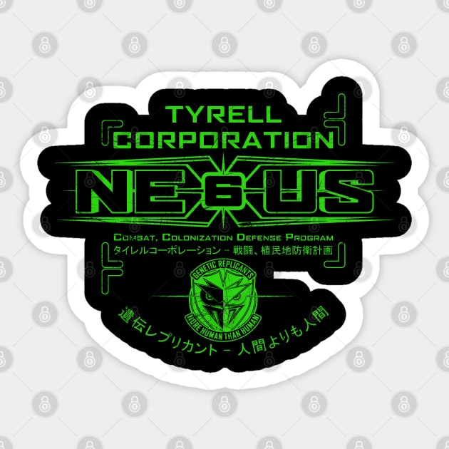 Nexus 6 Sticker by synaptyx